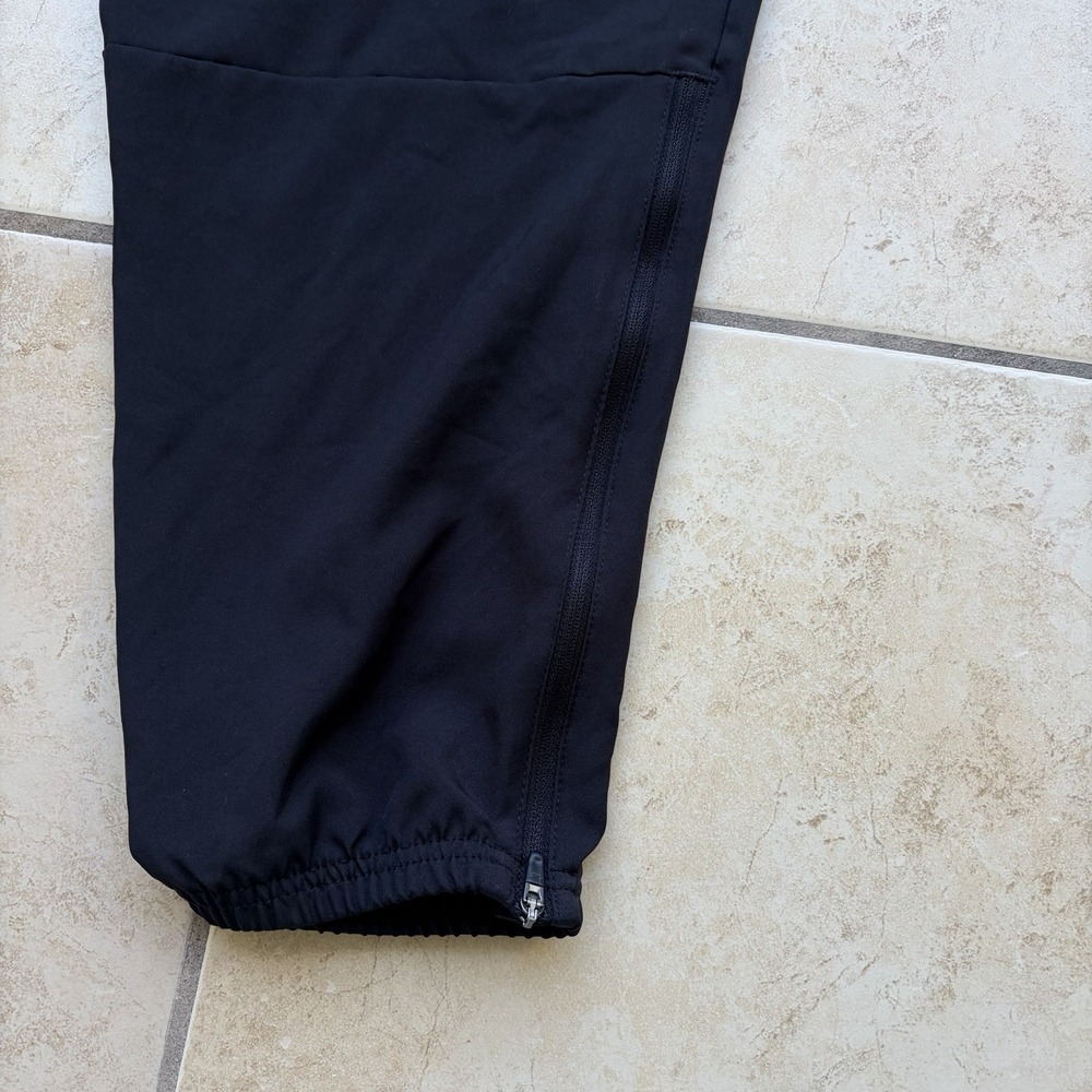 Nike Challenger Pants Mens XL Black Dri FIT Woven Running Ankle Zip Stretch - Picture 8 of 11
